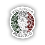 Zacatecas Aztec Calendar Mexico  Sticker (Peel N' Stick)
